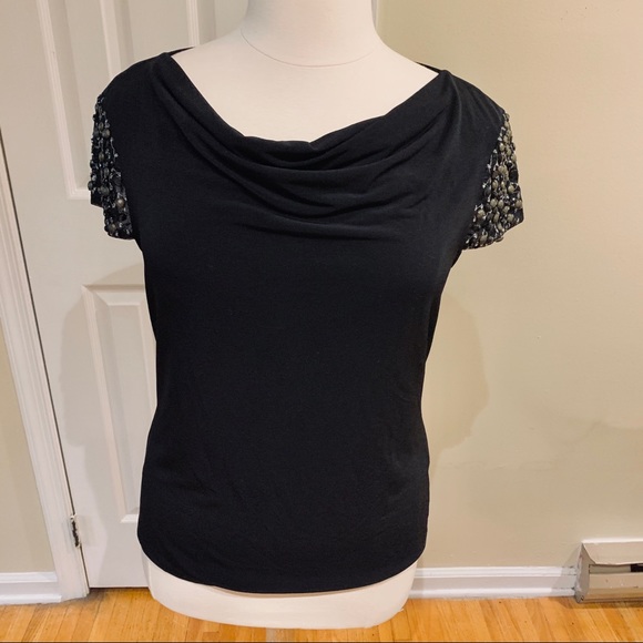 Tahari Tops - Sale 🌷 Tahari Black Great Virtual Meeting Top